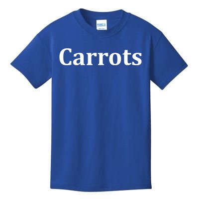 Med Tees Carrots Gift Grey Small Kids T-Shirt