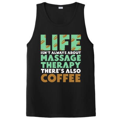 Massage Therapist Coffee & Massage Therapy PosiCharge Competitor Tank