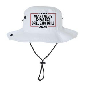 Mean Tweets Cheap Gas Drill Baby Drill 2024 Trump Legacy Cool Fit Booney Bucket Hat