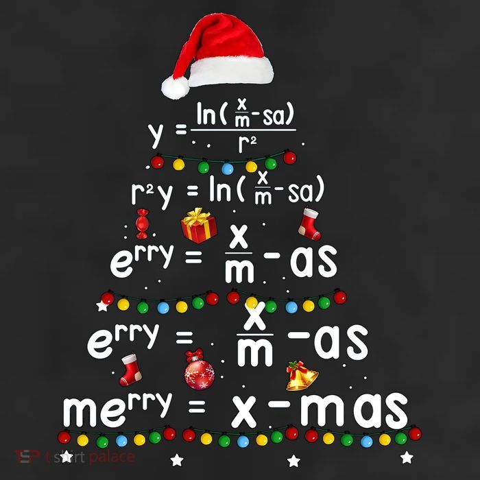 Math Teacher Christmas Tree Funny Cool Comfort Performance Bucket Hat