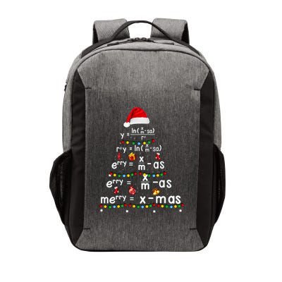 Math Teacher Christmas Tree Funny Vector Backpack