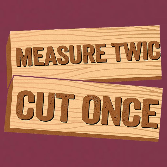 Measure Twice Cut Once Carpenter Funny Woodworking 16oz Travel Tumbler