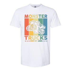 Monster Truck Car For Birthday Boy Softstyle CVC T-Shirt