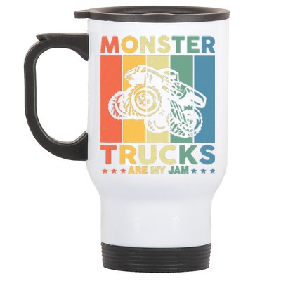 Monster Truck Car For Birthday Boy Stainless Steel Travel Mug