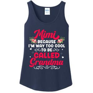 Mimi Too Cool To Called Grandma Mothers Day Grandmother Ladies Essential Tank