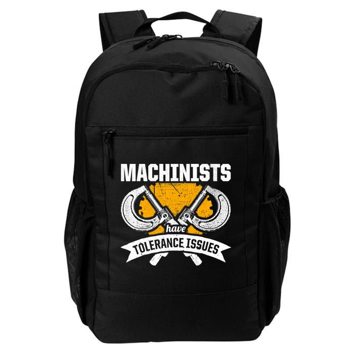 Machinist Tolerance CNC Machine Operator Machining Backpack