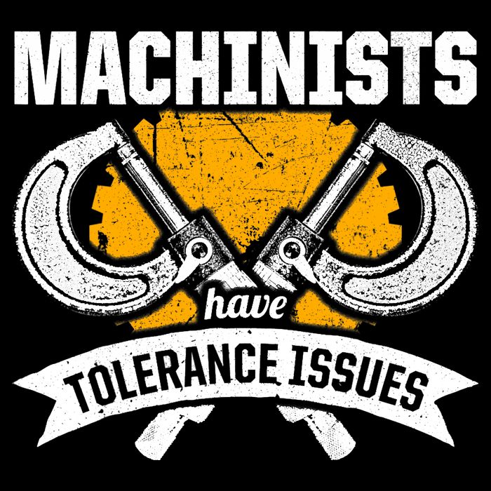 Machinist Tolerance CNC Machine Operator Machining Backpack