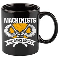 Machinist Tolerance CNC Machine Operator Machining 11oz C Handle Ceramic Mug