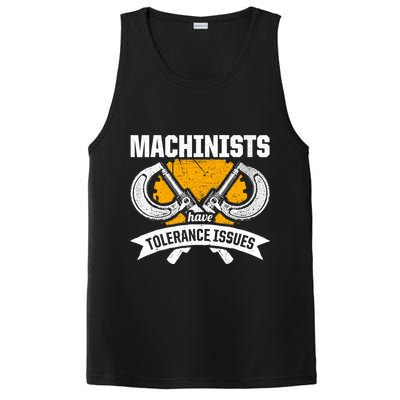 Machinist Tolerance CNC Machine Operator Machining PosiCharge Competitor Tank