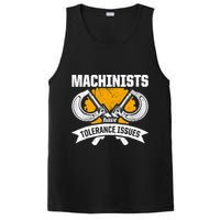 Machinist Tolerance CNC Machine Operator Machining PosiCharge Competitor Tank