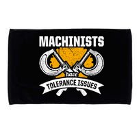 Machinist Tolerance CNC Machine Operator Machining Microfiber Hand Towel
