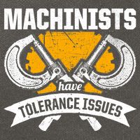 Machinist Tolerance CNC Machine Operator Machining Cotton Canvas Backpack