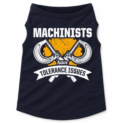 Machinist Tolerance CNC Machine Operator Machining Doggie Tank