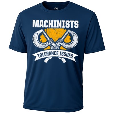 Machinist Tolerance CNC Machine Operator Machining Performance Shirt