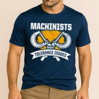 Machinist Tolerance CNC Machine Operator Machining Performance Shirt