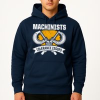 Machinist Tolerance CNC Machine Operator Machining Hoodie