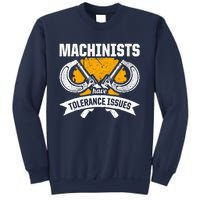 Machinist Tolerance CNC Machine Operator Machining Sweatshirt