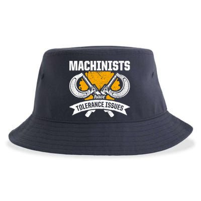 Machinist Tolerance CNC Machine Operator Machining Sustainable Bucket Hat