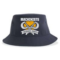 Machinist Tolerance CNC Machine Operator Machining Sustainable Bucket Hat