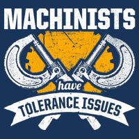 Machinist Tolerance CNC Machine Operator Machining Drawstring Bag