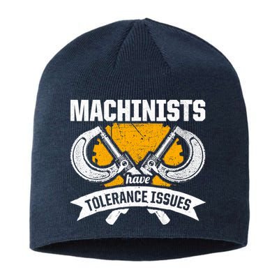 Machinist Tolerance CNC Machine Operator Machining Sustainable Beanie