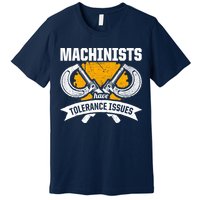 Machinist Tolerance CNC Machine Operator Machining Premium T-Shirt