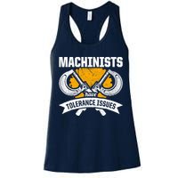 Machinist Tolerance CNC Machine Operator Machining Womens Tank Top