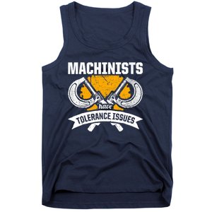 Machinist Tolerance CNC Machine Operator Machining Tank Top