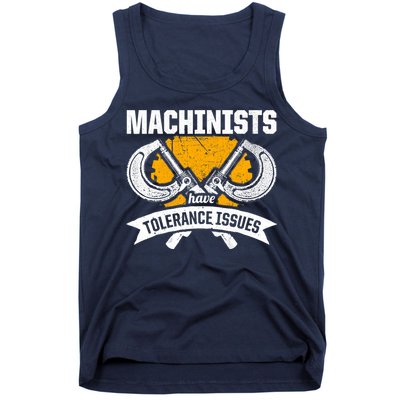 Machinist Tolerance CNC Machine Operator Machining Tank Top