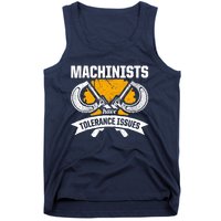 Machinist Tolerance CNC Machine Operator Machining Tank Top