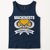Machinist Tolerance CNC Machine Operator Machining Tank Top