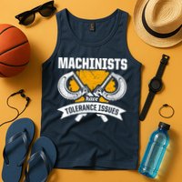 Machinist Tolerance CNC Machine Operator Machining Tank Top