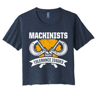 Machinist Tolerance CNC Machine Operator Machining Crop Top