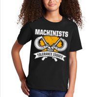 Machinist Tolerance CNC Machine Operator Machining Kids T-Shirt