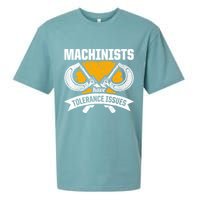 Machinist Tolerance CNC Machine Operator Machining Sueded Cloud Jersey T-Shirt