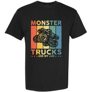 Monster Truck Car For Birthday Garment-Dyed Heavyweight T-Shirt