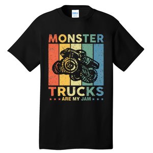 Monster Truck Car For Birthday Tall T-Shirt