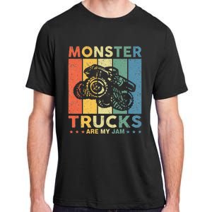 Monster Truck Car For Birthday Adult ChromaSoft Performance T-Shirt