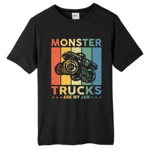 Monster Truck Car For Birthday Tall Fusion ChromaSoft Performance T-Shirt