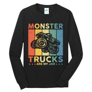 Monster Truck Car For Birthday Tall Long Sleeve T-Shirt