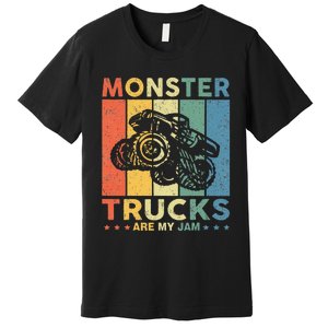 Monster Truck Car For Birthday Premium T-Shirt