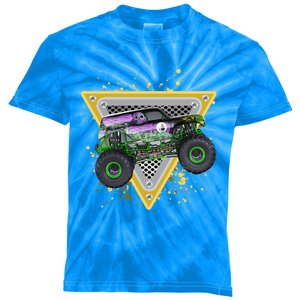 Monster Truck Cute Gift And Adults Gift Kids Tie-Dye T-Shirt