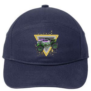 Monster Truck Cute Gift And Adults Gift 7-Panel Snapback Hat