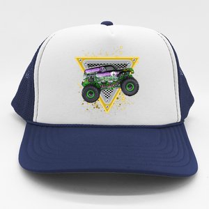 Monster Truck Cute Gift And Adults Gift Trucker Hat