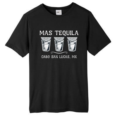 Mas Tequila Cabo San Lucas Mx Funny Travel Tall Fusion ChromaSoft Performance T-Shirt