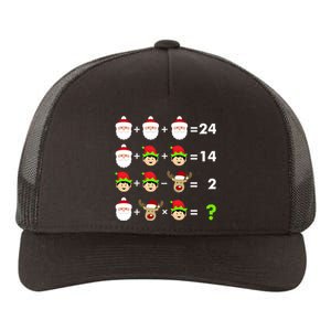 Math Teacher Christmas Gift Order Of Operations Quiz Funny Gift Yupoong Adult 5-Panel Trucker Hat