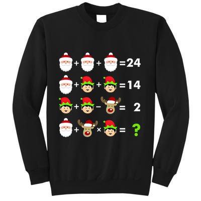 Math Teacher Christmas Gift Order Of Operations Quiz Funny Gift Sweatshirt