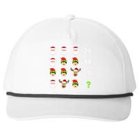 Math Teacher Christmas Gift Order Of Operations Quiz Funny Gift Snapback Five-Panel Rope Hat