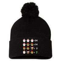 Math Teacher Christmas Gift Order Of Operations Quiz Funny Gift Pom Pom 12in Knit Beanie