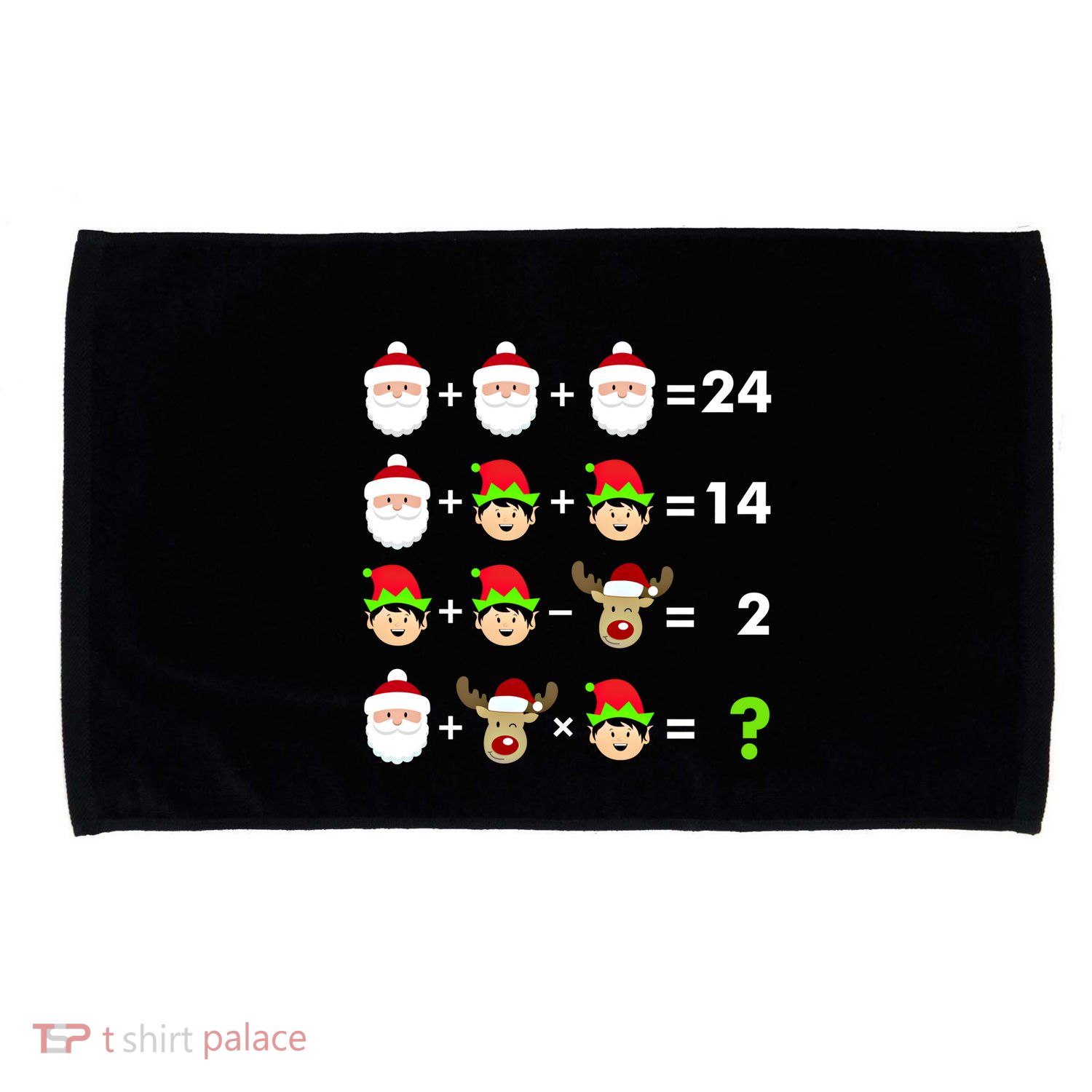 Math Teacher Christmas Gift Order Of Operations Quiz Funny Gift Microfiber Hand Towel